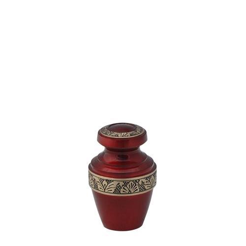 Ruby Metal Keepsake Urn