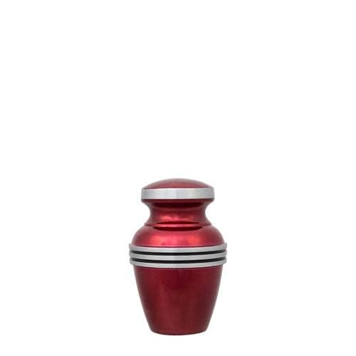 Ruby Red Memorial Keepsake Urn
