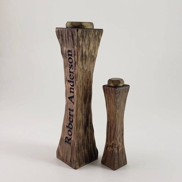 Rustic Scattering Wood Keepsake Urn