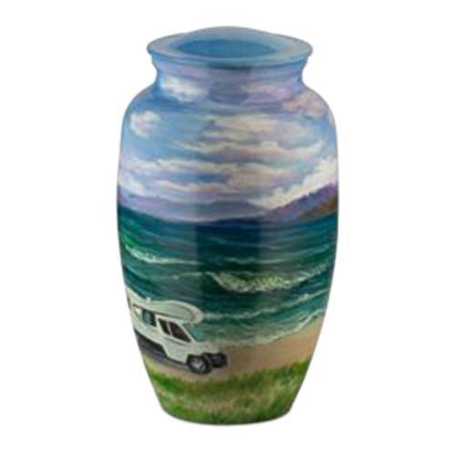 RV Life Metal Urn