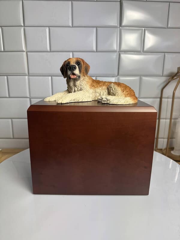 Saint Bernard Discount Dog Urn