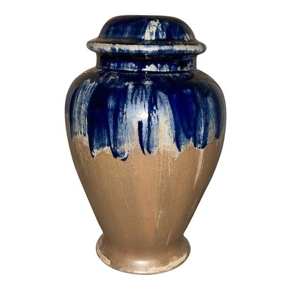 Sapphire Ceramic Urn