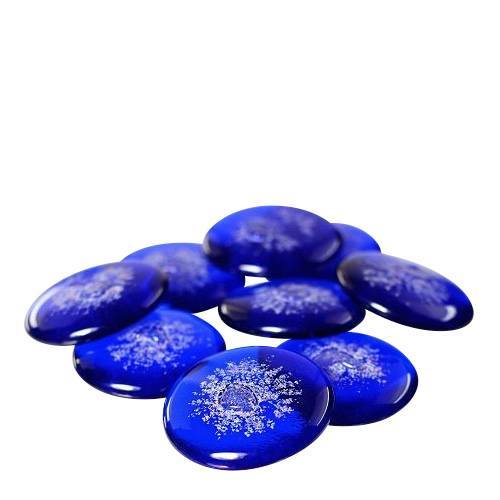 Sapphire Glass Pet Cremation Touchstones