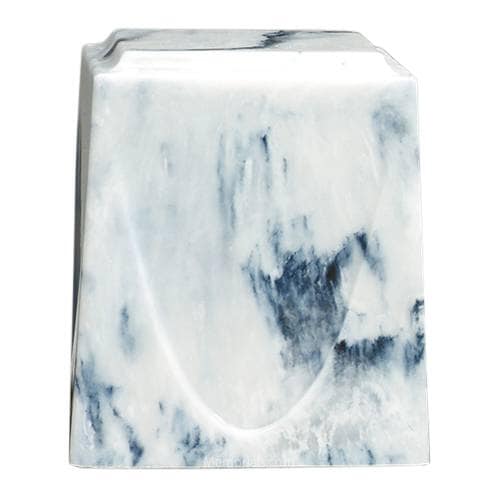 Sapphire Saturn Marble Cremation Urn