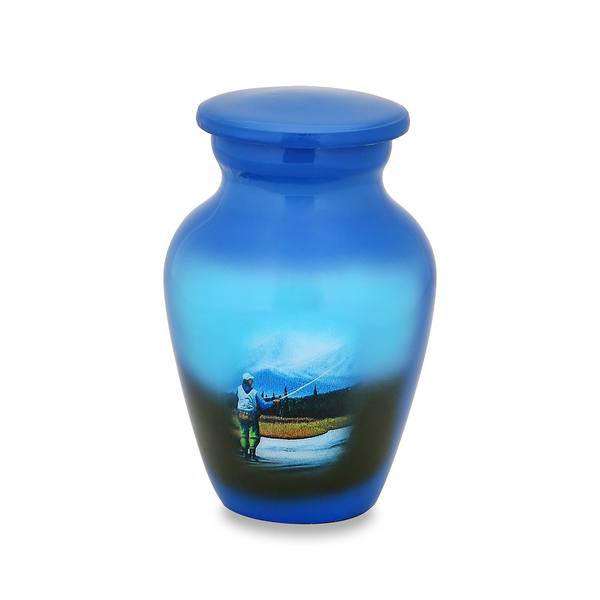 Scenic Fly Fishing Keepsake Urn