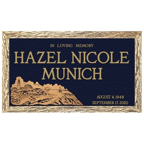 Scenic Guiding Light Bronze Plaques
