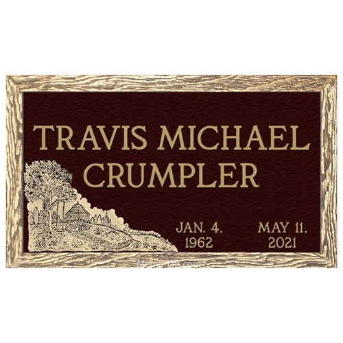 Scenic Tranquil Moments Bronze Plaques