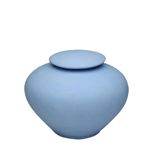 Blue Sea Medium Porcelain Clay Urn