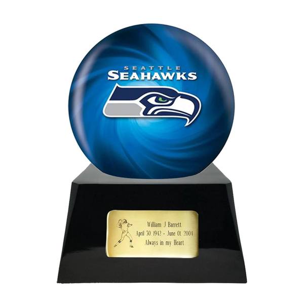 Seattle Seahawks Football Cremation Urn