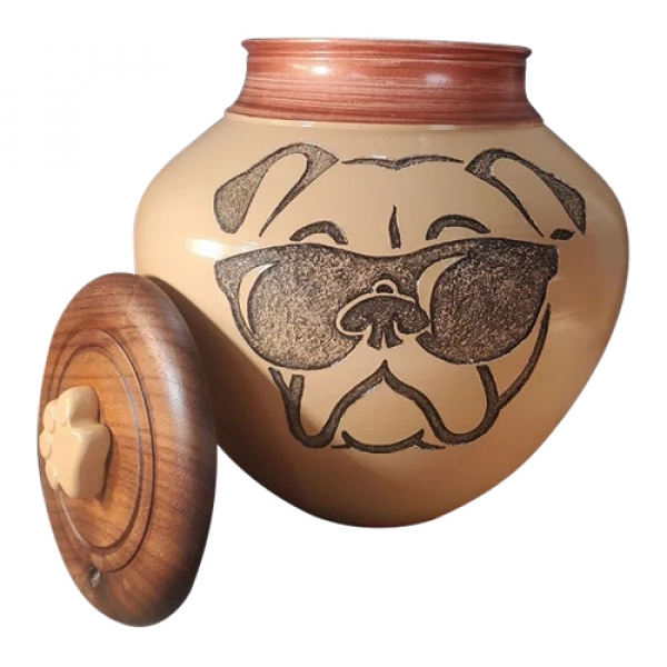 Shades Bulldog Cremation Urn