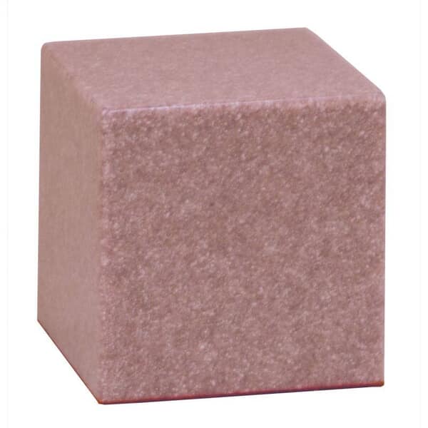 Sherbet Pink Granite Cultured Cremation Urn