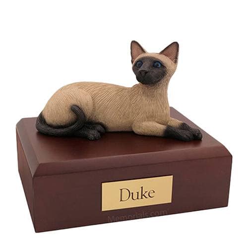 Siamese Large Cat Urn Siamese Large Cat Urn