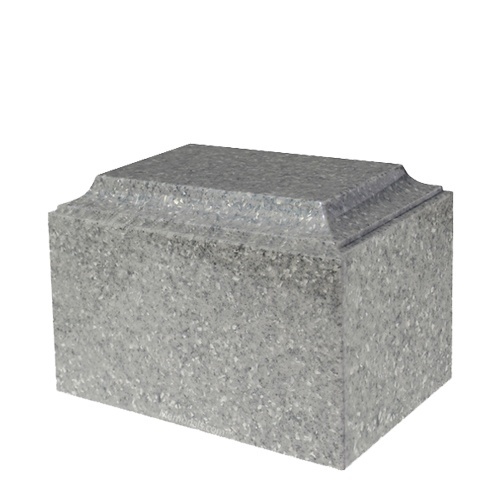 Sierra White Cultured Granite Keepsake Urn