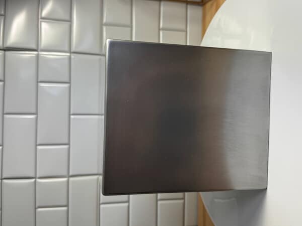 Silver Tone Memorial Cremation Box