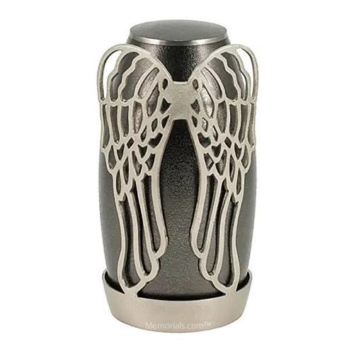 Silver Wings Religious Urn