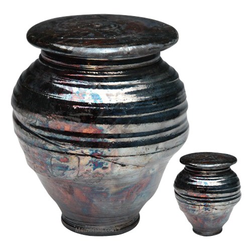 Raku Night Ceramic Cremation Urns