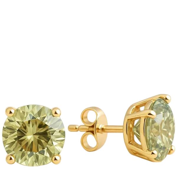 Simplicity Sage Cremation Diamond Earrings