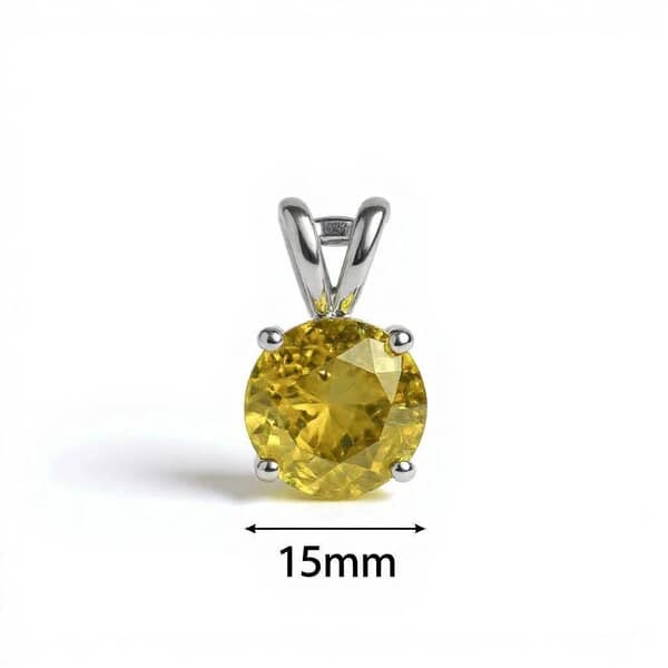 Simplicity Sunny Cremation Diamond Necklace