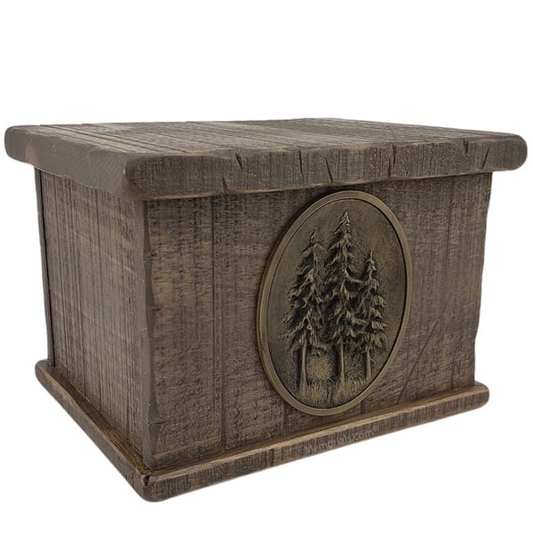Simplicity Wilderness Large Wooden Urn Simplicity Wilderness Large Wooden Urn