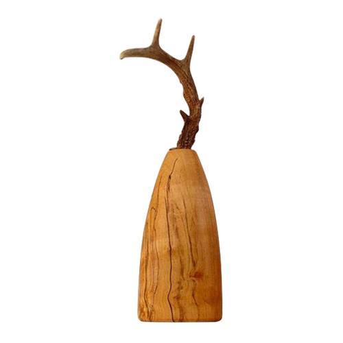 Single Antler Cremation Urn