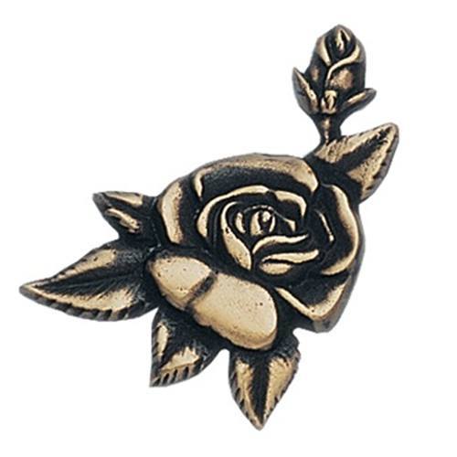 Single Rose Urn Applique