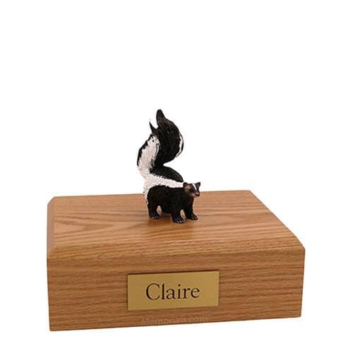 Skunk Small Pet Cremation Urn Skunk Small Pet Cremation Urn