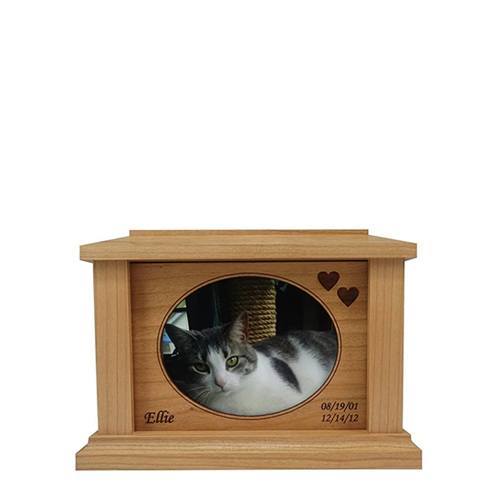 Small Cherry Forever Picture Pet Urn