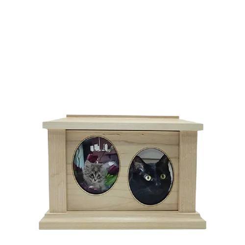 Small Maple Two Forever Picture Pet Urn