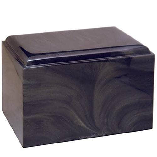 Smokey Cloud Cultured Marble Urn Smokey Cloud Cultured Marble Urn