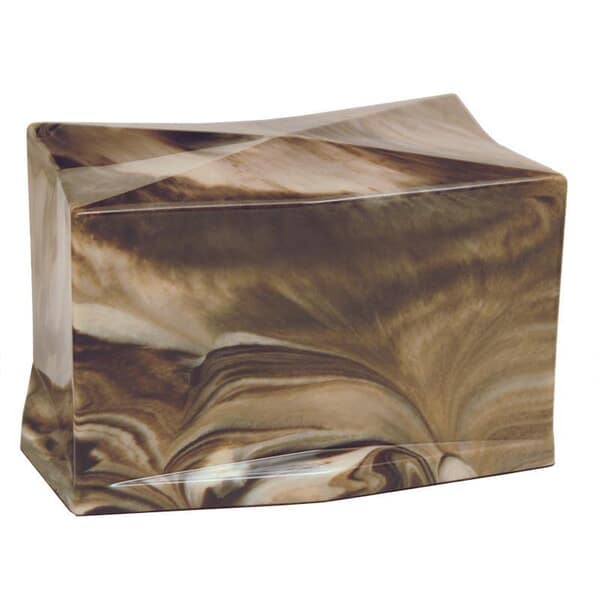 Smokey Topaz Cultured Cremation Urn