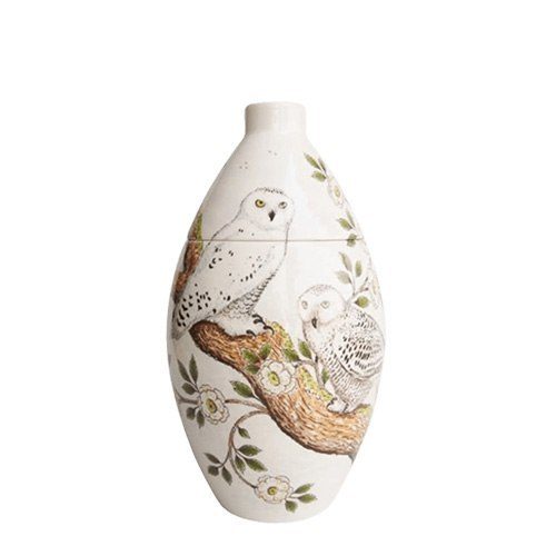 Snowy Owls Petite Cremation Urn