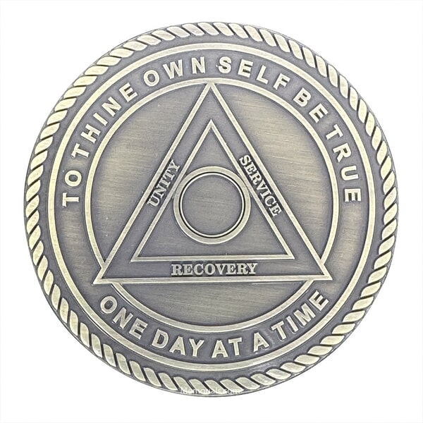 Sober Sobriety Medallion