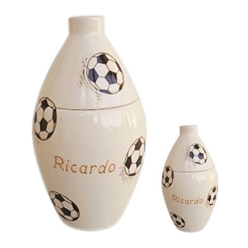 Soccer Dribbles Cremation Urns