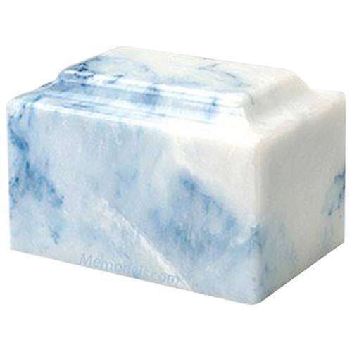 Star of David Sapphire Onyx Marble Urn