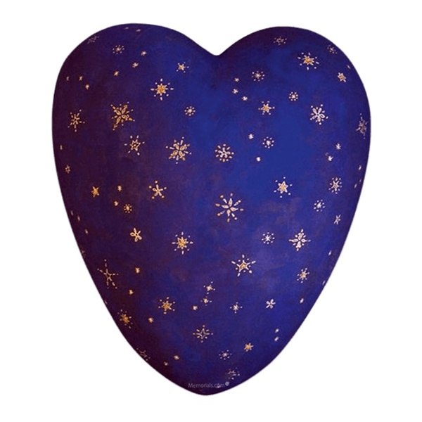 Stars Ceramic Heart Urns