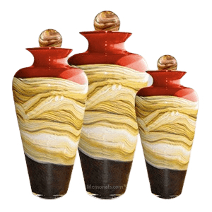 Celestial Strawberry Cremation Urns