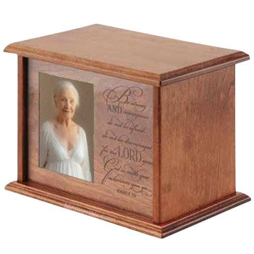 Strength Wood Cremation Urn