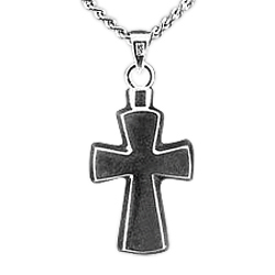 Cross Cremation Ash Pendant