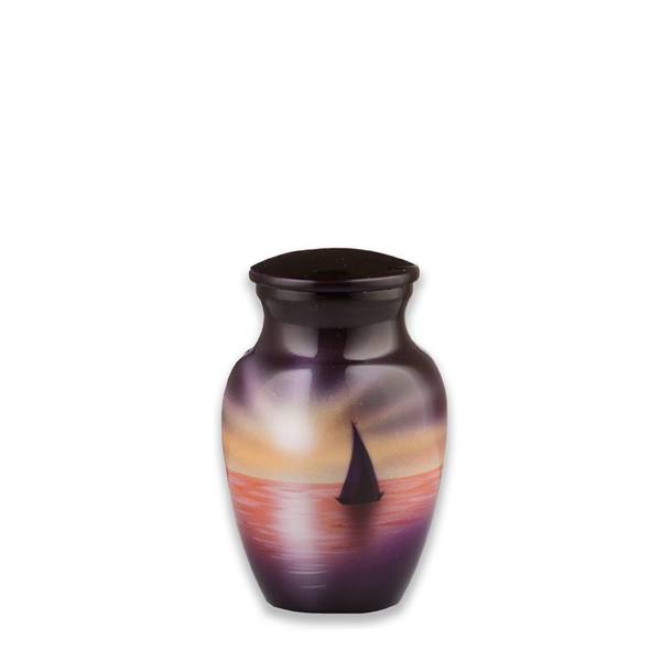 Sunset Sailing Keepsake Urn