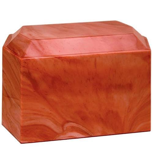 Sunset Swirl Cultured Marble Urn Sunset Swirl Cultured Marble Urn