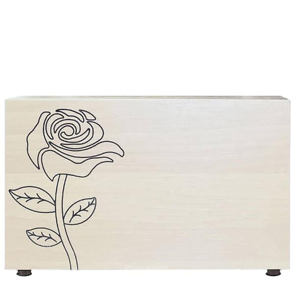 Sweet Rose Cremation Urn