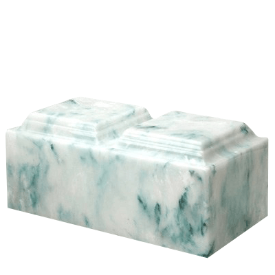 Teal Onyx Companion Urn