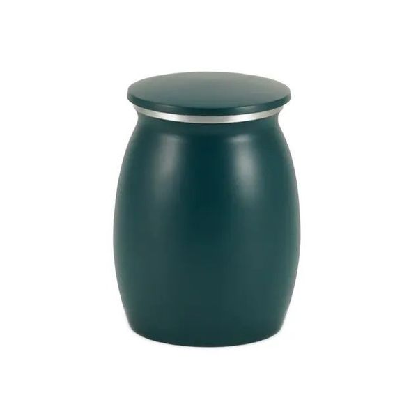 Teal Lake Small Metal Pet Urn