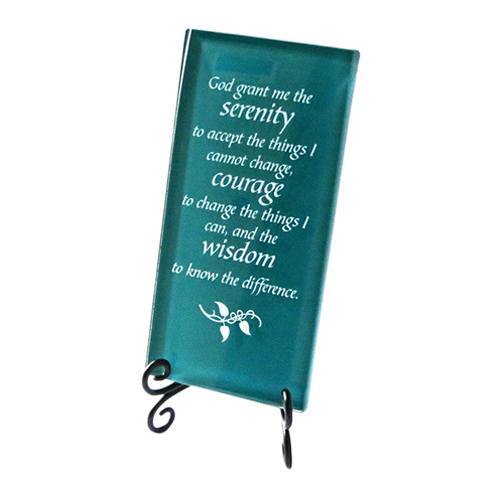 Teal The Serenity Prayer Plaque