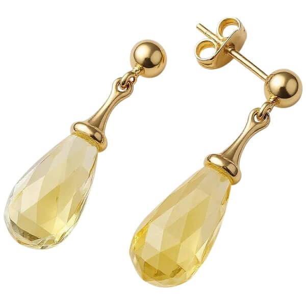 Teardrop Daisy Cremation Diamond Earrings
