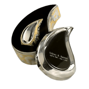 Teardrop Gold Keepsake Cremation Urn