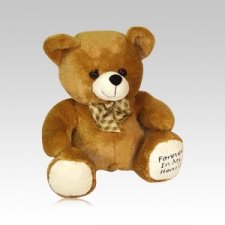 Brown Teddy Bear Keepsake Urn