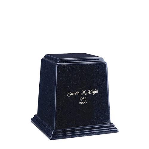 Temple Sapphire Blue Keepsake Marble Urn