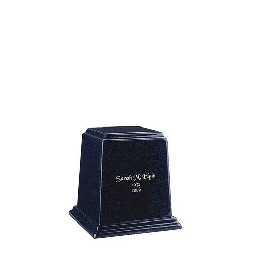 Temple Sapphire Blue Mini Marble Urn