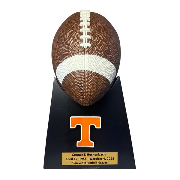 Tennessee Volunteers Football Cremation Urn